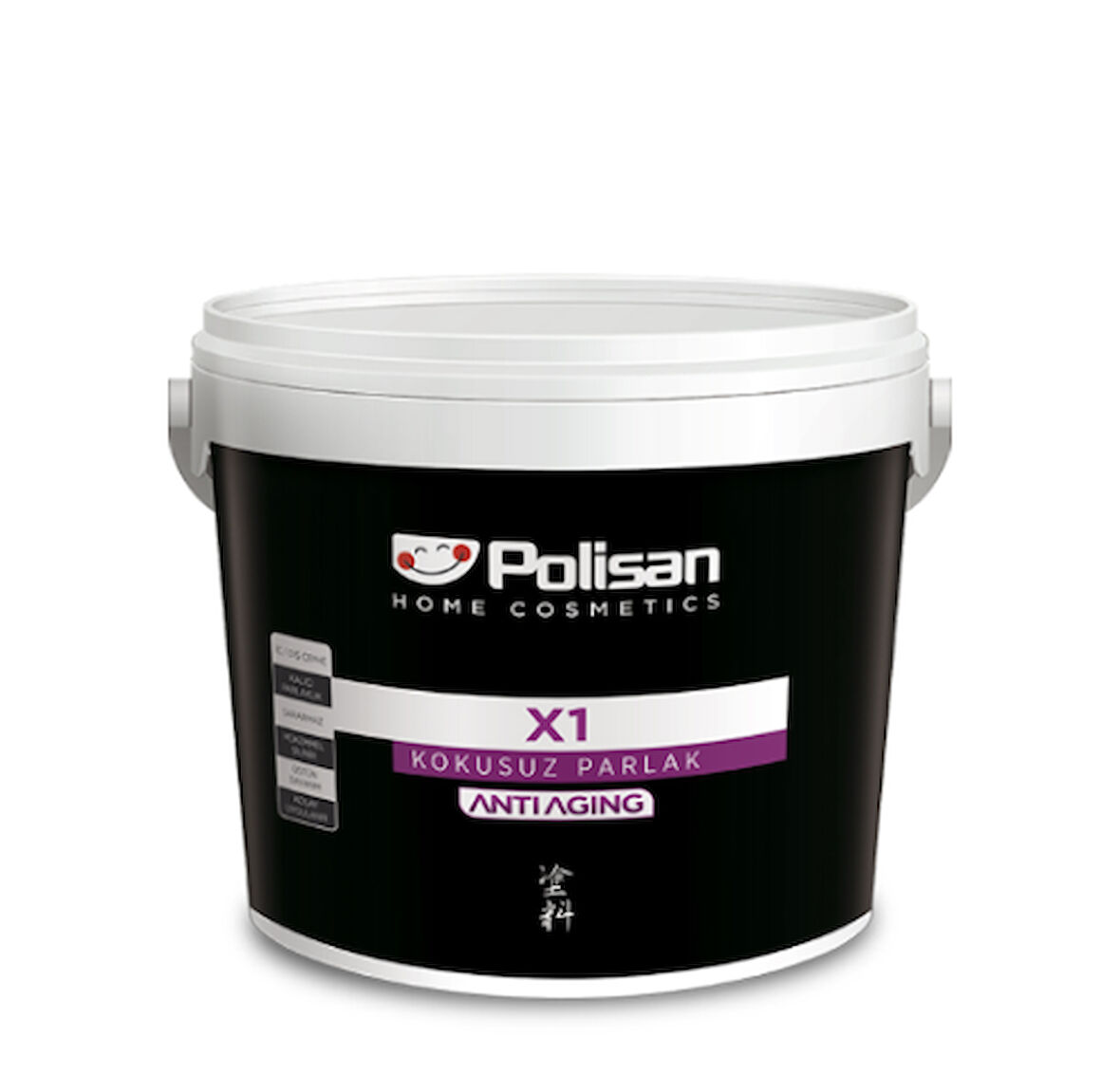 Polisan X1 Su Bazlı Kokusuz Parlak Ahşap Ve Metal Boyası 2.5 Lt Yeşil Ral 6002
