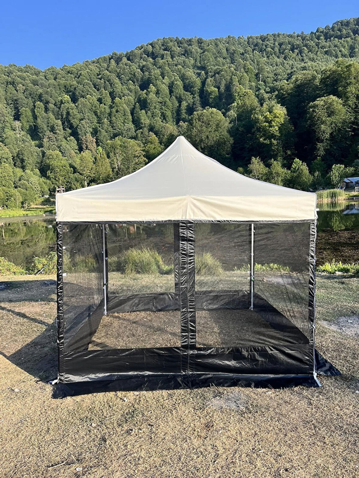 3x3 m 35 mm Altıgen Gazebo ve Sineklik