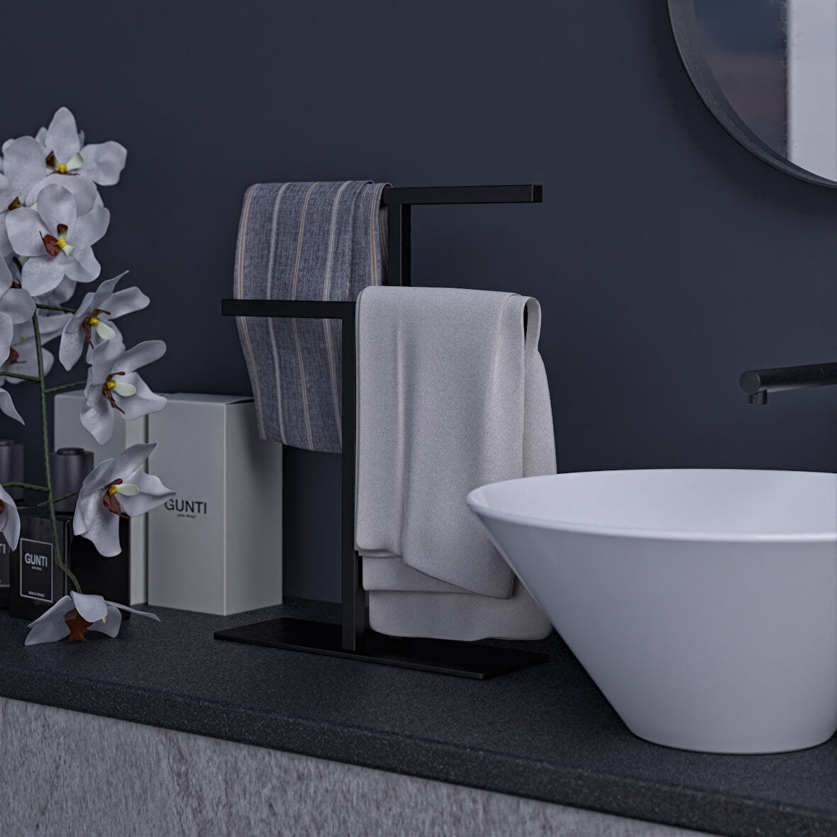 Nilüfer Tezgah Üzeri İki Kollu Düzenleyici, Havluluk