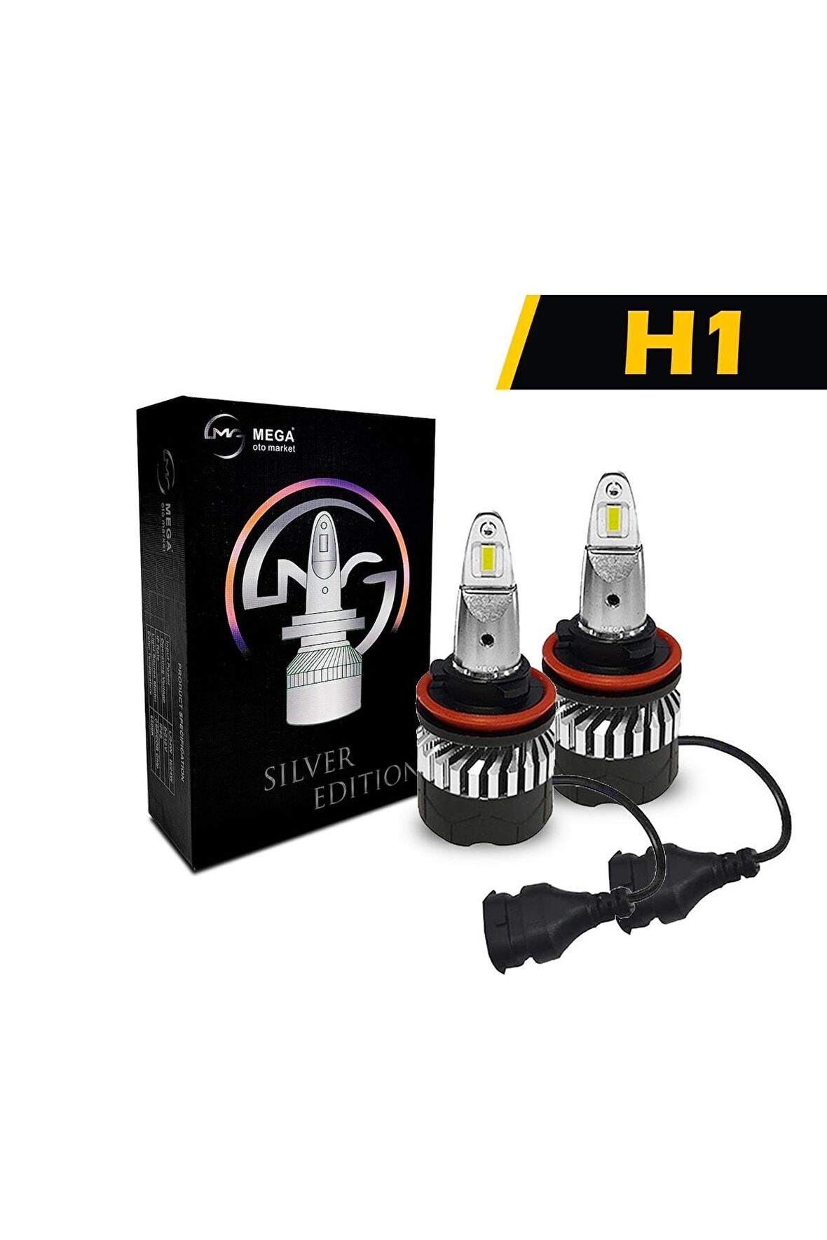 Slim Led Xenon Silver Edition Csp Led H1 H4 H7 H11 9006 9005