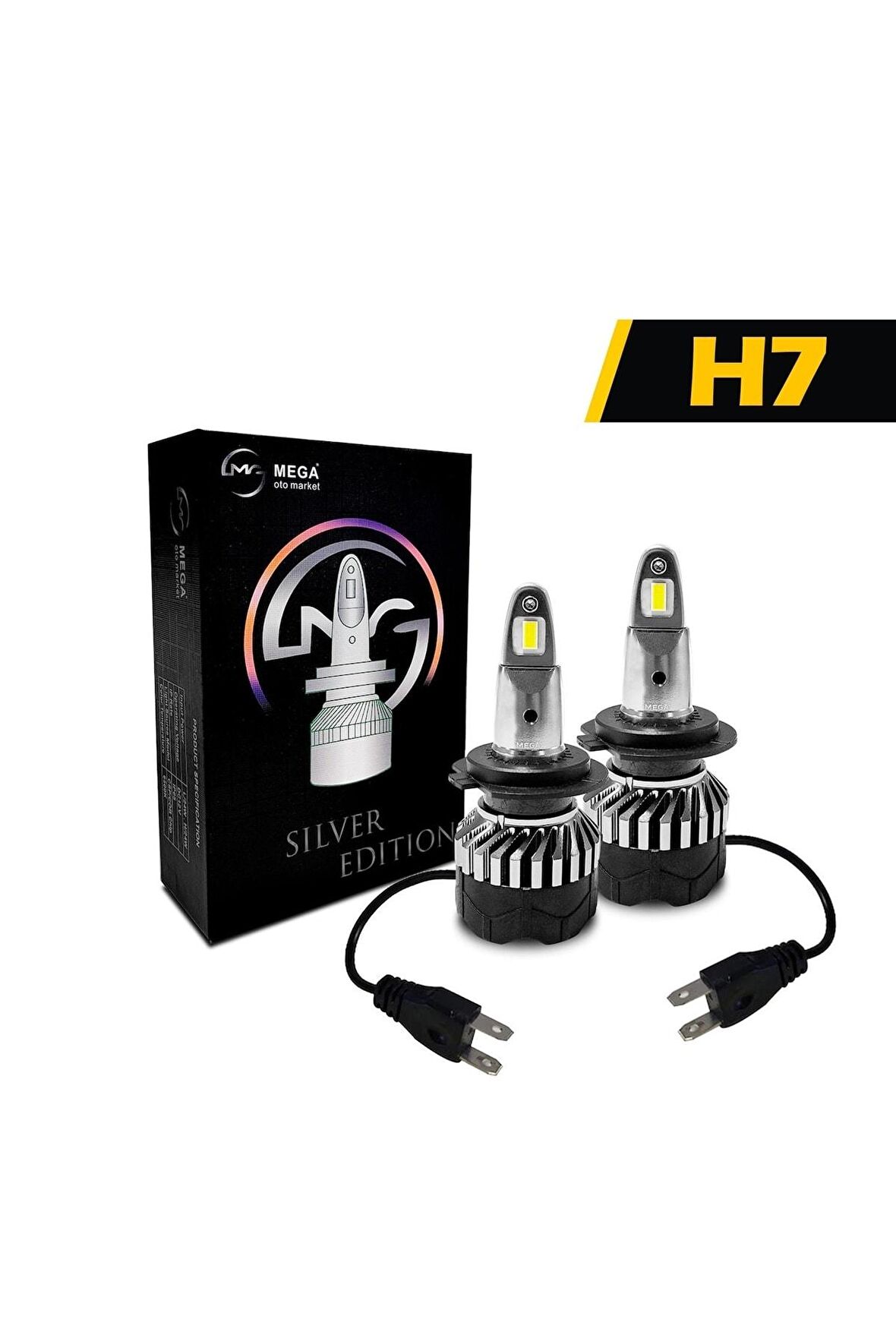 Slim Led Xenon Silver Edition Csp Led H1 H4 H7 H11 9006 9005