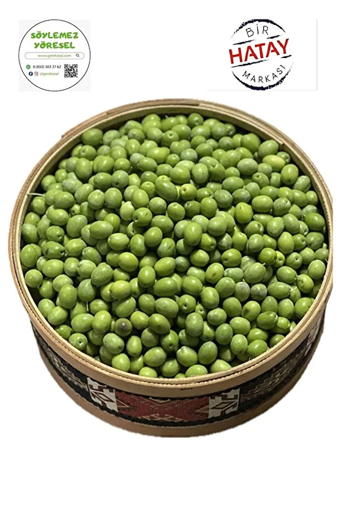 Ham Zeytin Yeşil Zeytin (2025 Yeni Mahsül) Kendi Zeytinini Kendin Yap