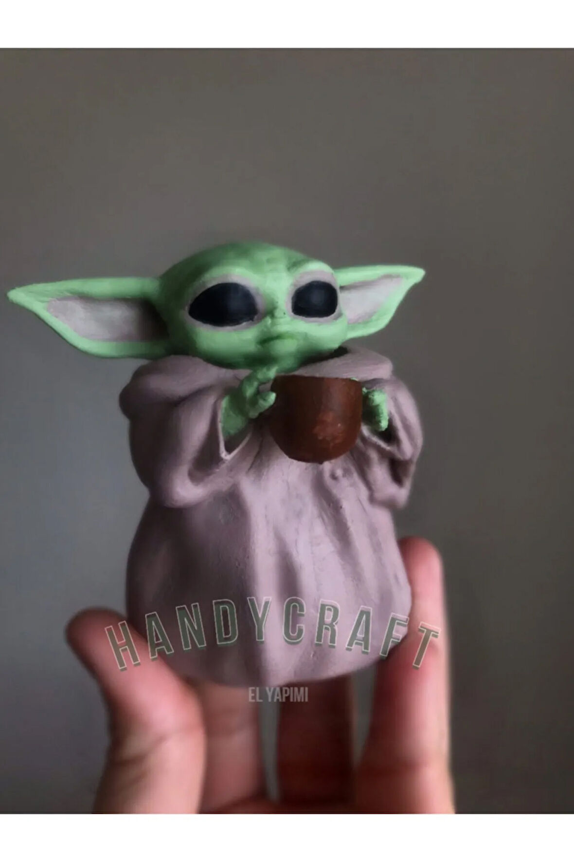 Star Wars Baby Yoda Mandalorian El Yapımı