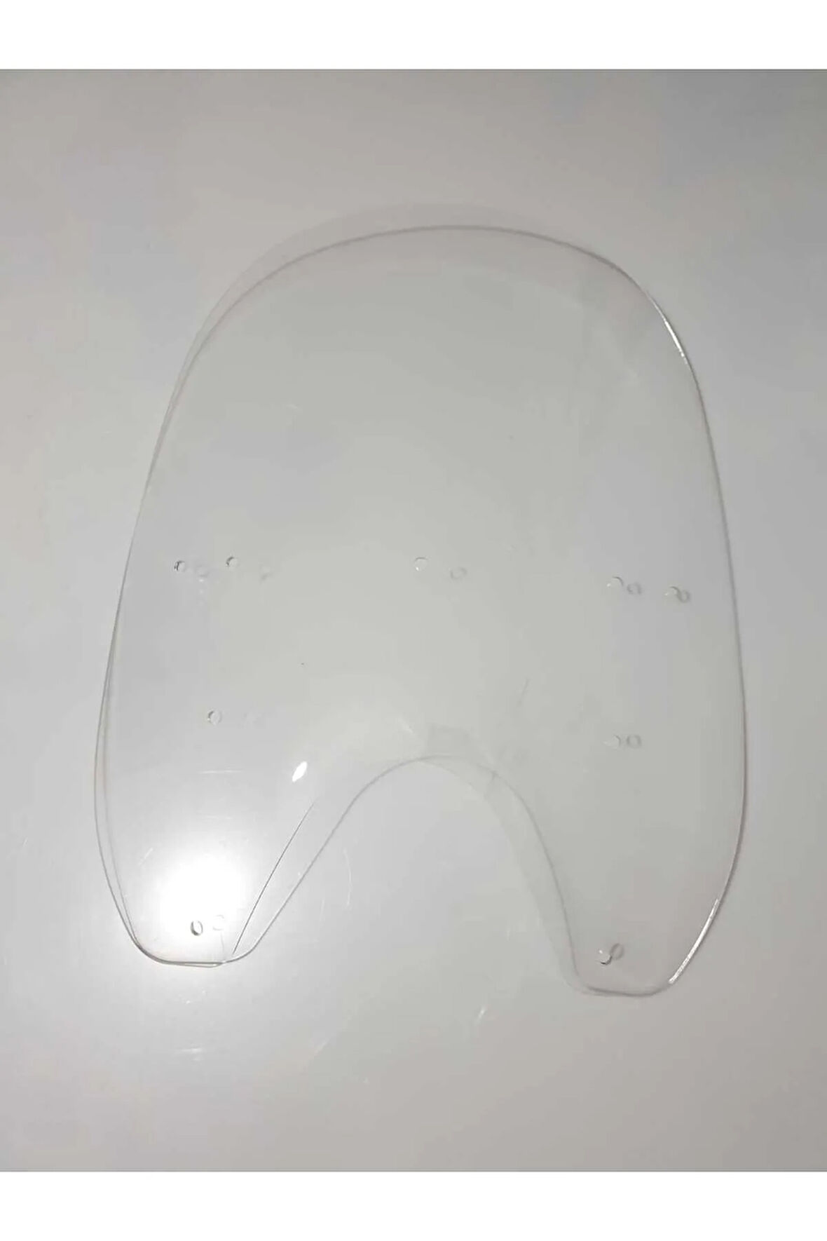 MOTOCAM Haojue HJ 150-9 Siperlik Ön Cam 2013-2016 Model 53cm Şeffaf Renkli 4mm APARATSIZDIR
