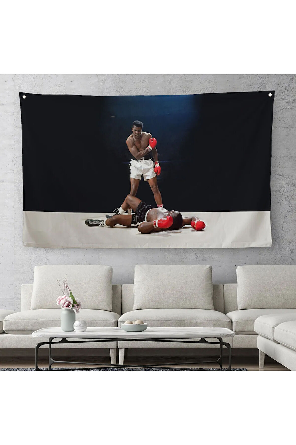 Muhammet Ali Kanvas Duvar Örtüsü-Halısı-5074