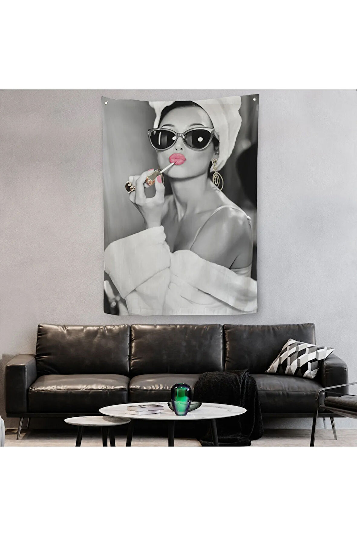 Audrey Hepburn Duvar Örtüsü - Halısı-5103