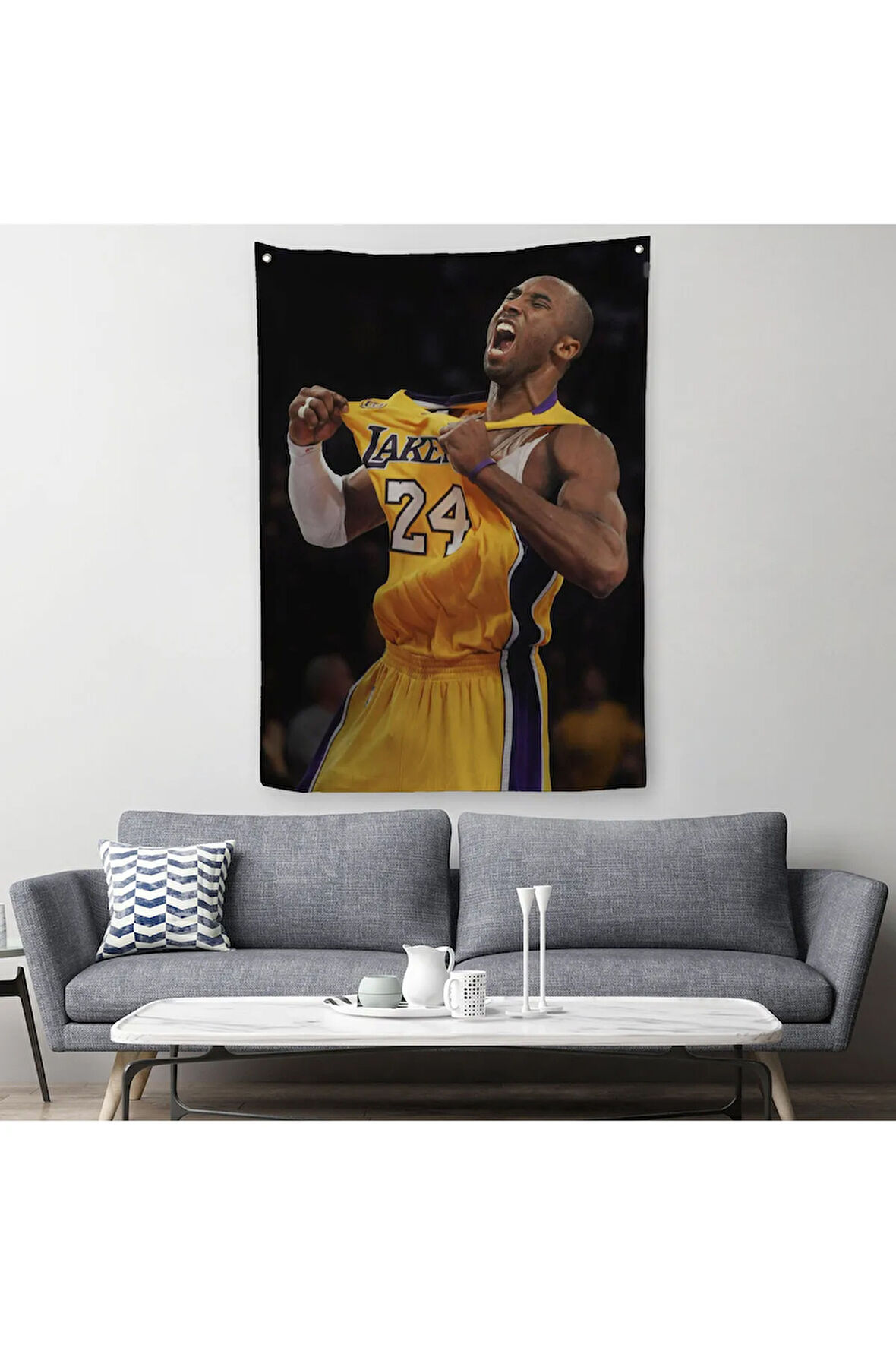 Kobe Bryant Los Angeles Lakers Duvar Örtüsü - Halısı-5117