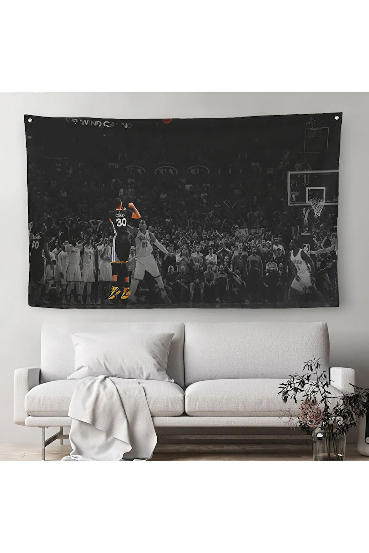 Stephen Curry Kanvas Duvar Örtüsü-Halısı-5144