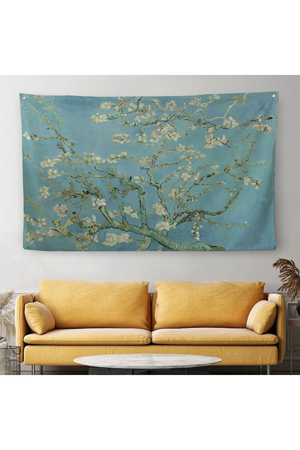 Vincent Van Gogh-Blossoming Badem Ağacı Eseri / Blossoming Almond Tree (1890)-5164