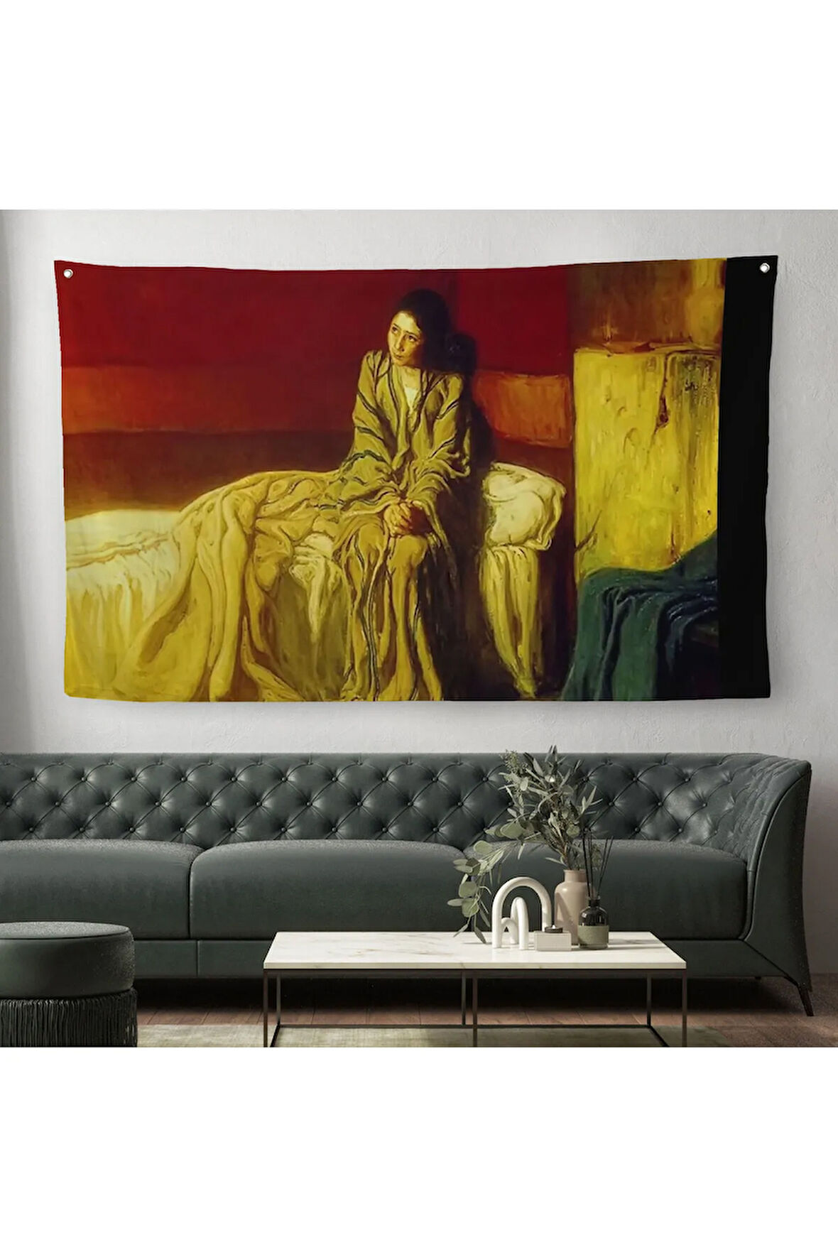 Müjde Henry Ossawa Tanner Kanvas Duvar Örtüsü-Halısı, Klasik Sanat-5398