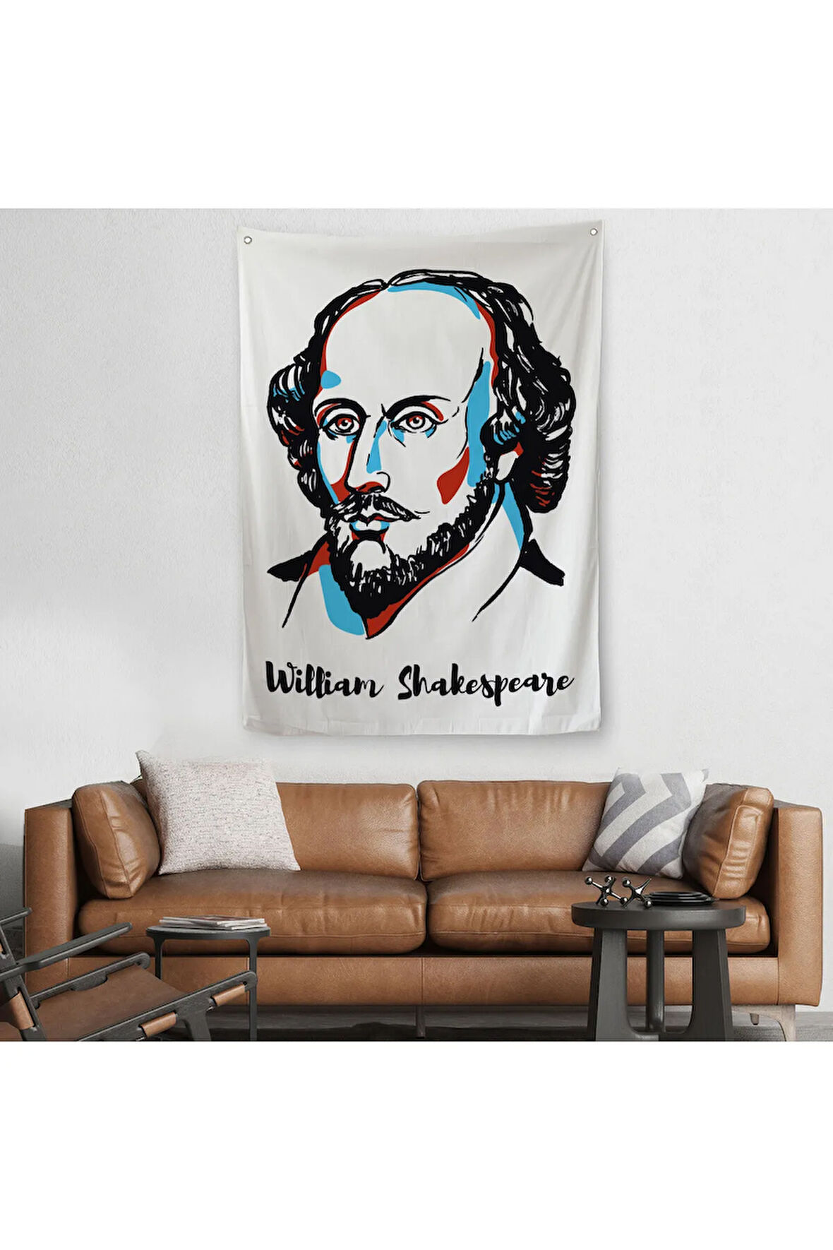 William Shakespeare Dekoratif Duvar Örtüsü - Halısı-5968