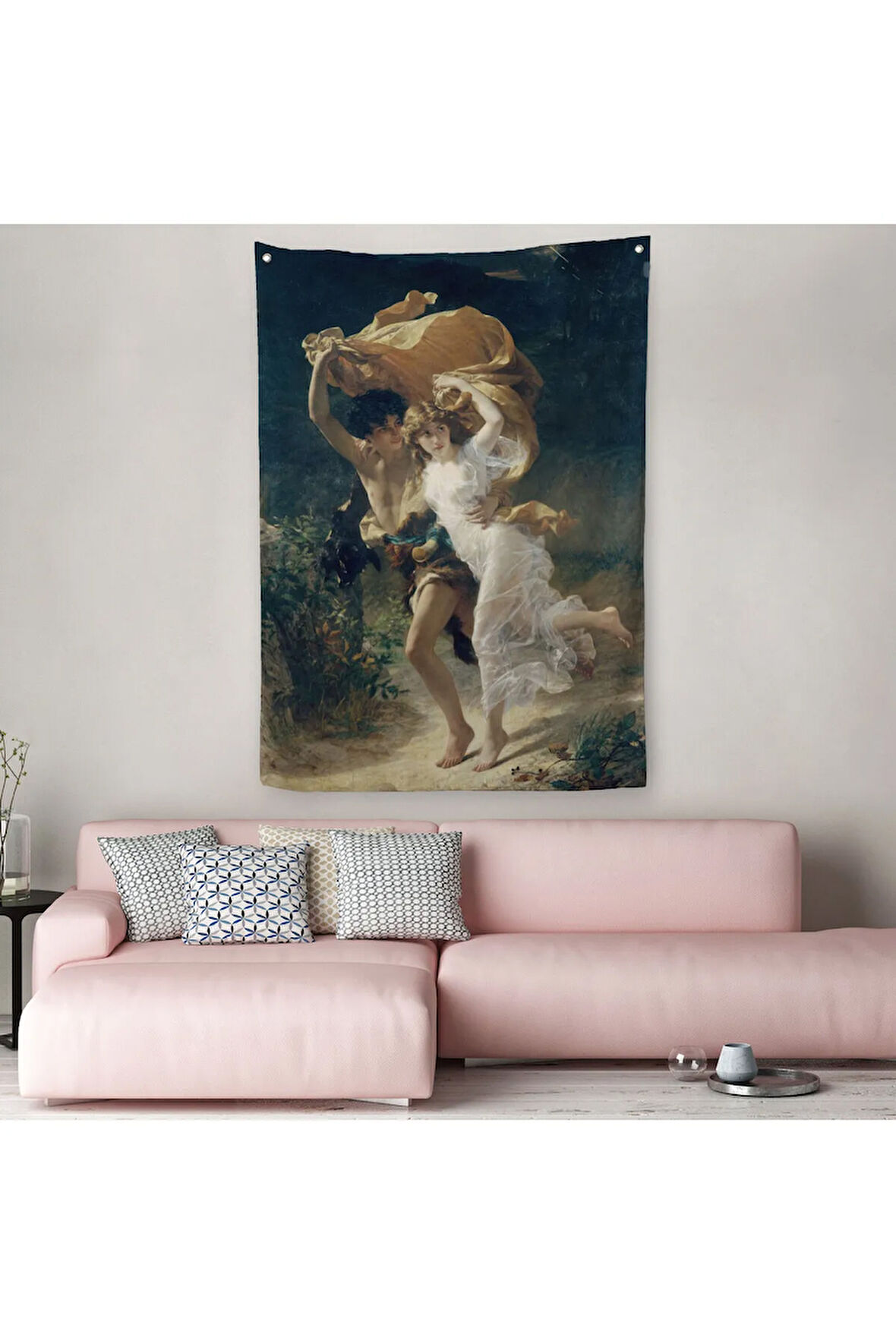 Fırtına Dekoratif Duvar Örtüsü - Halısı-6105