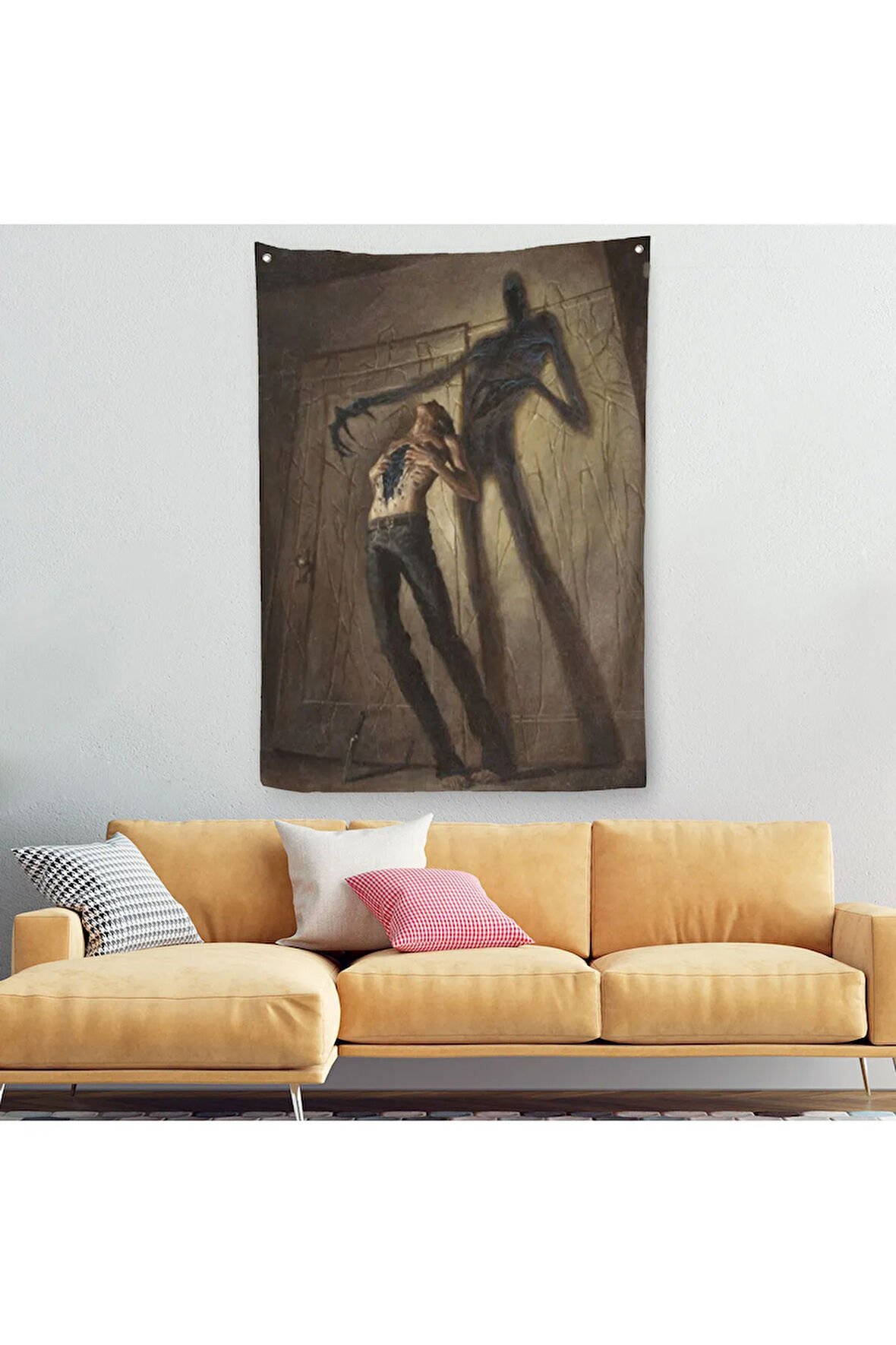 Sürreal Depresyon Duvar Örtüsü - Halısı-6111