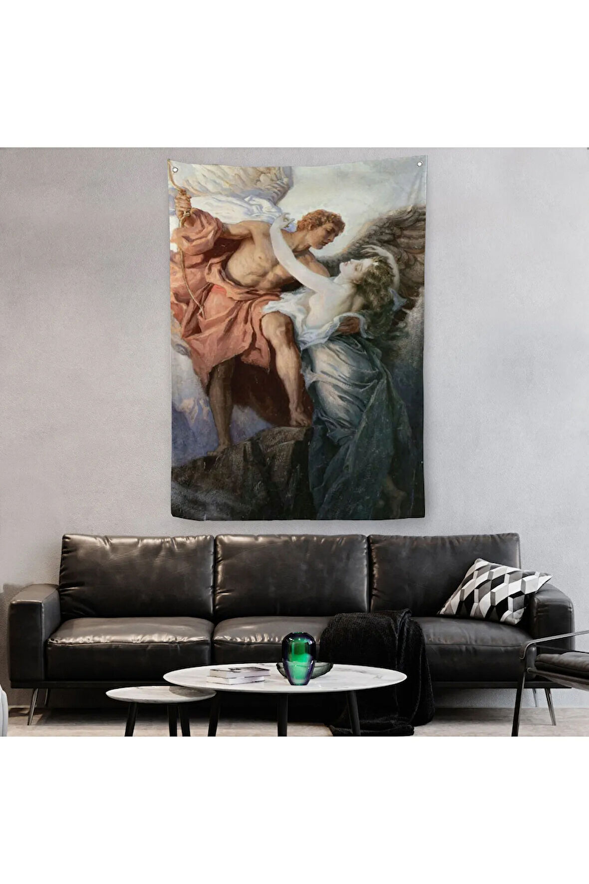 Gün Doğumu Yıldızı Herbert James Draper Dekoaratif Duvar Örtüsü - Halısı-6148