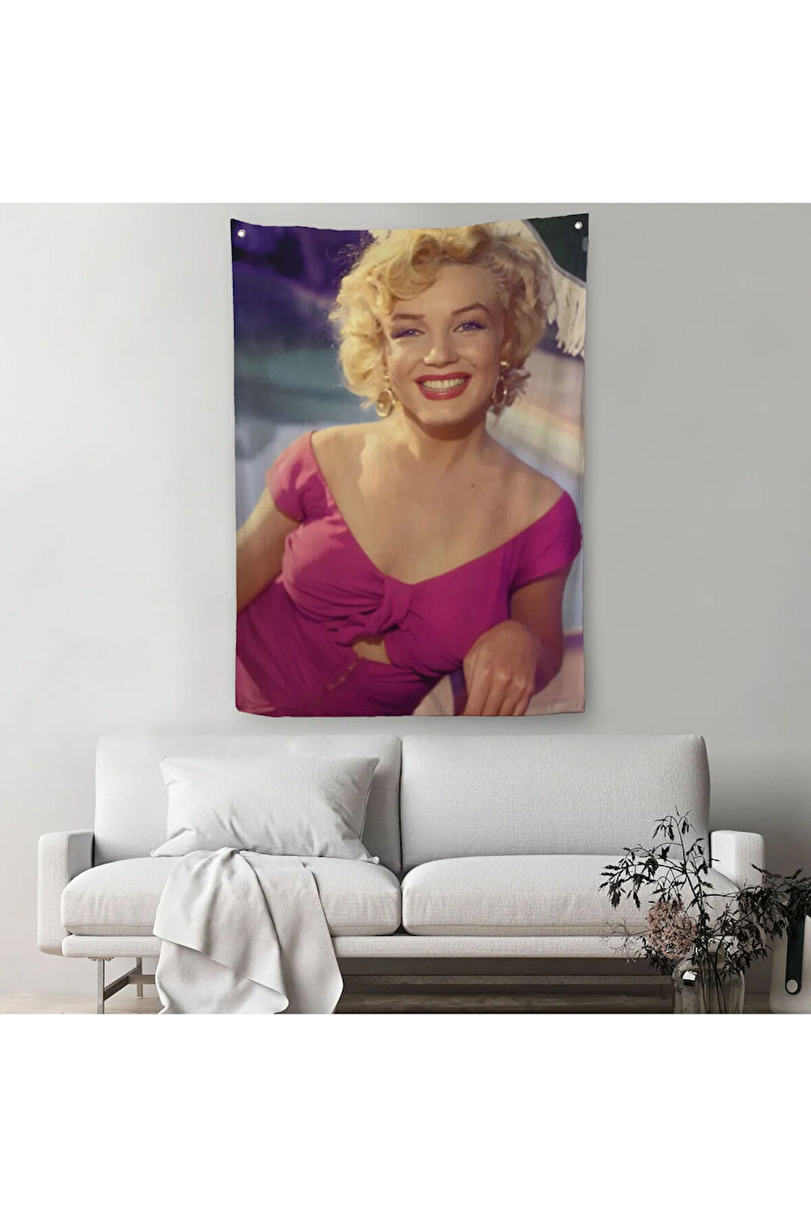Marilyn Monroe Dekoratif Duvar Örtüsü - Halısı-6150