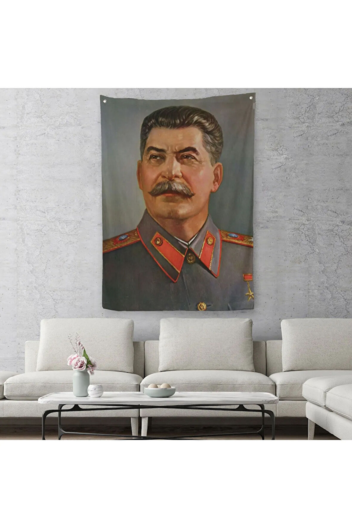 Sovyet Sosyalist Cumhuriyetler Birliği Diktatörü Duvar Örtüsü - Halısı, SSCB-6203