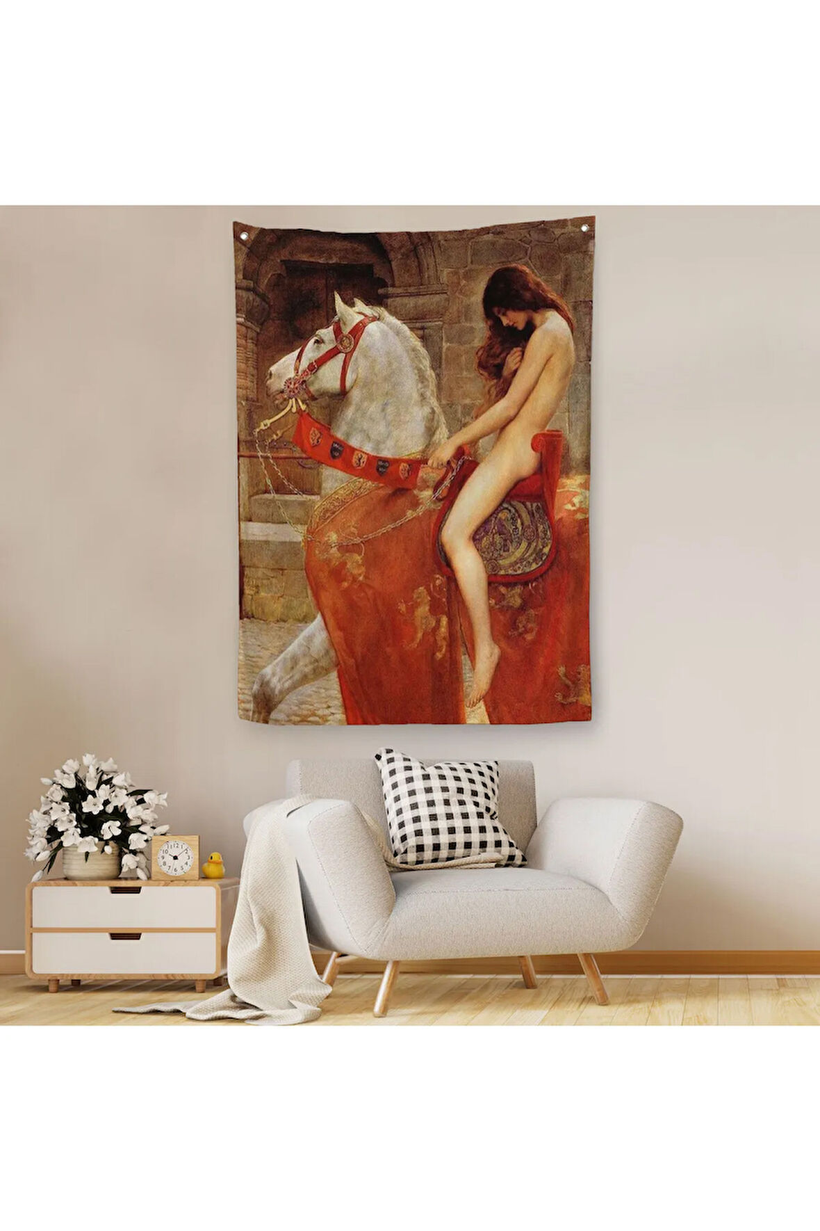 Lady Of Govida Boyama Seti Lady of Govida - Tanrının Armağanı Duvar Örtüsü - Halısı-6292