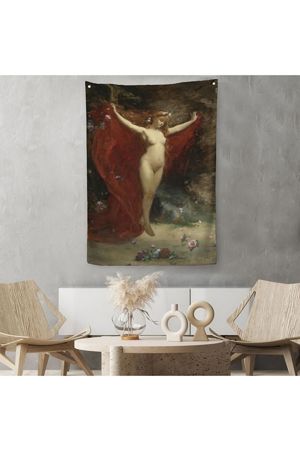 Carolus Duran Vizyon Dekoratif Duvar Örtüsü - Halısı-6314