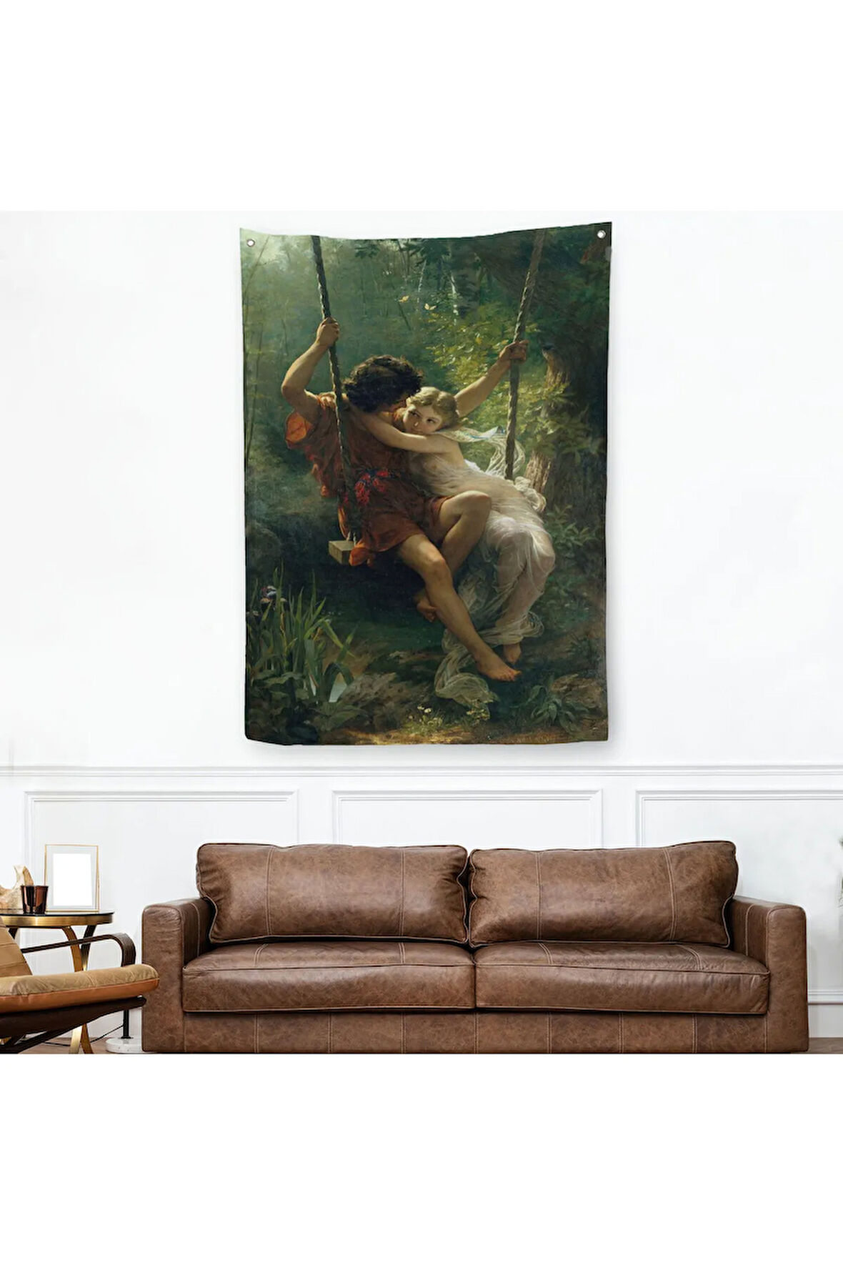 Pierre Auguste Cot'ün İlkbahar Adlı Duvar Örtüsü-Halısı-6355