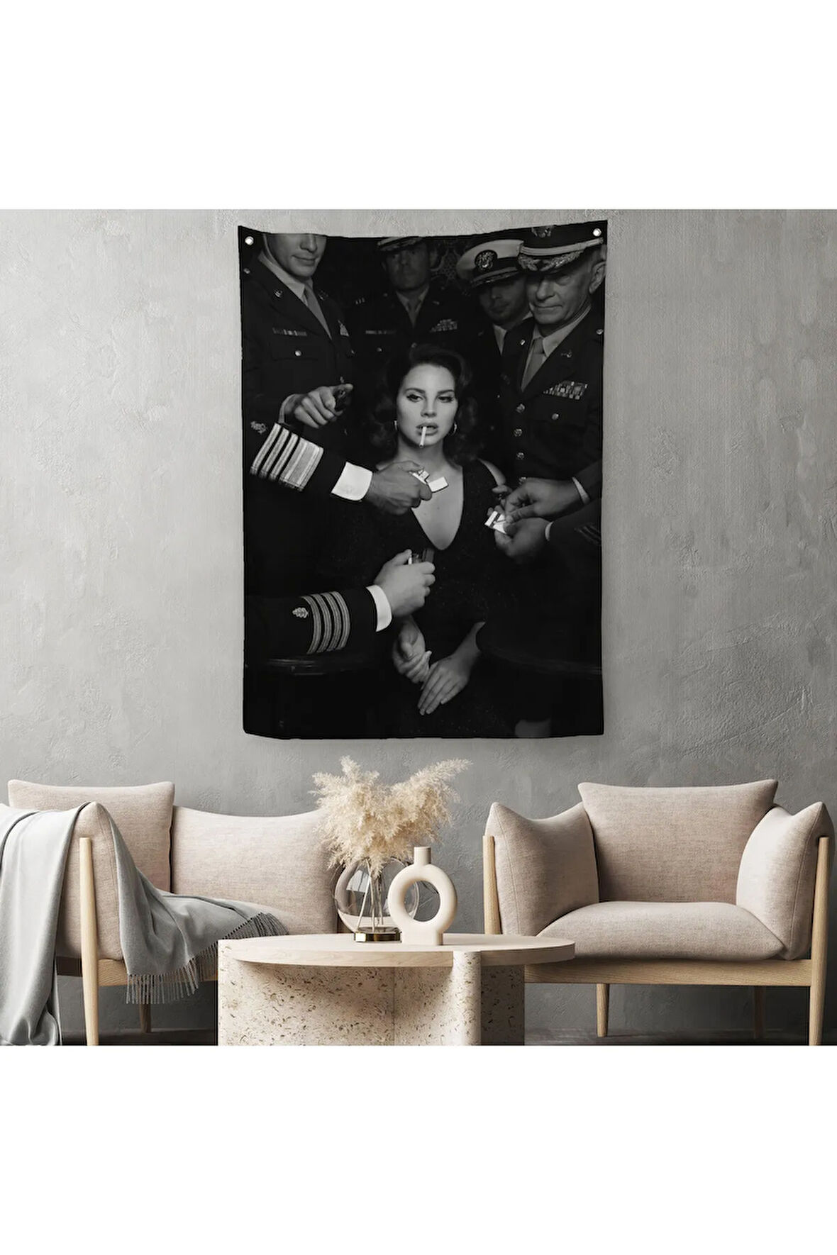 Lana Del Rey Dekoratif Duvar Örtüsü-Halısı-6372