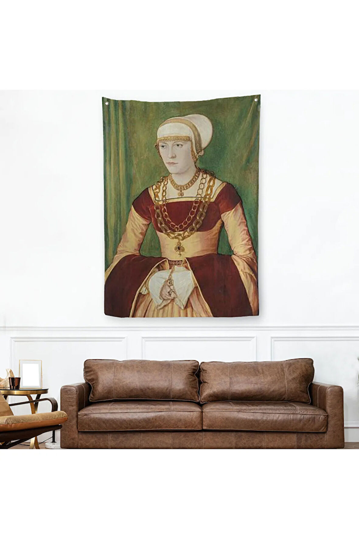 Barthel Beham'in Ursula Rudolph'un Duvar Örtüsü-Halısı-6410