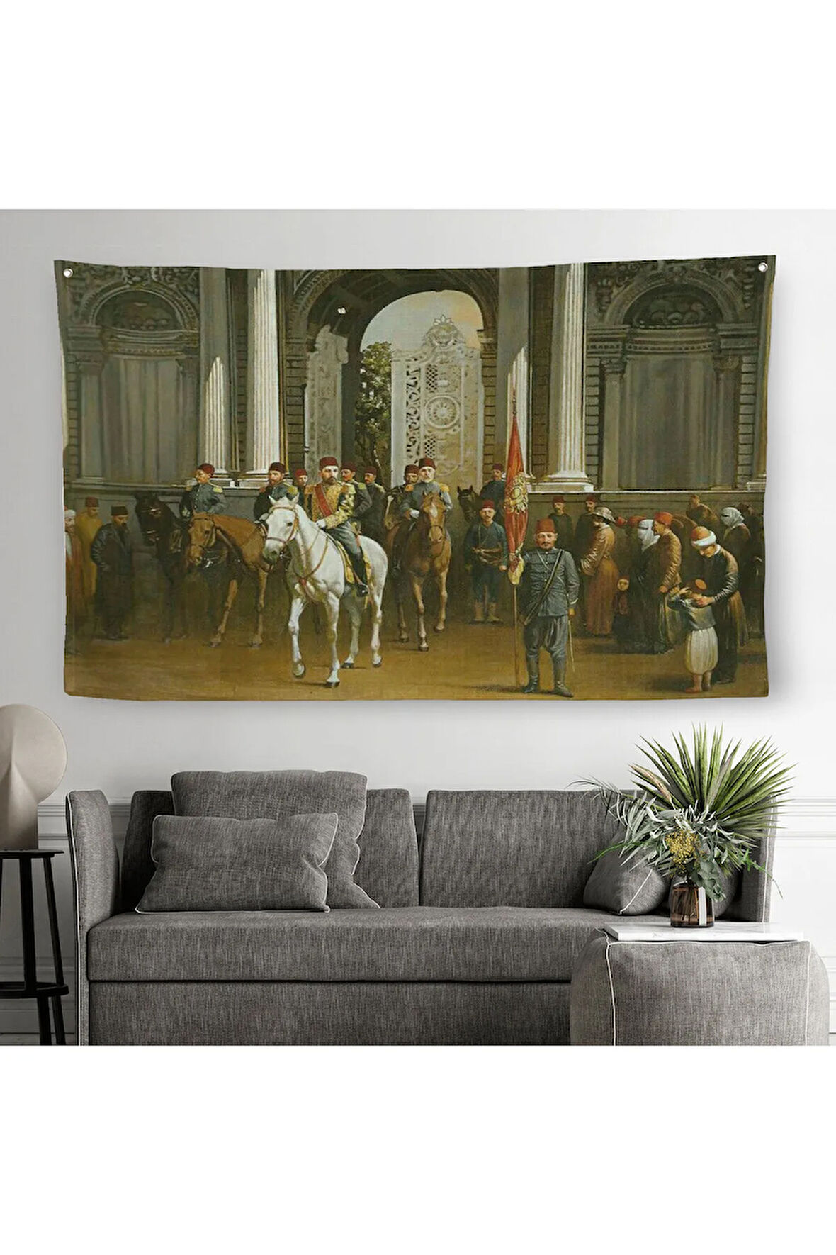 Abdülhamin Han Dolmabahçe Sarayı Duvar Örtüsü-Halısı-6557