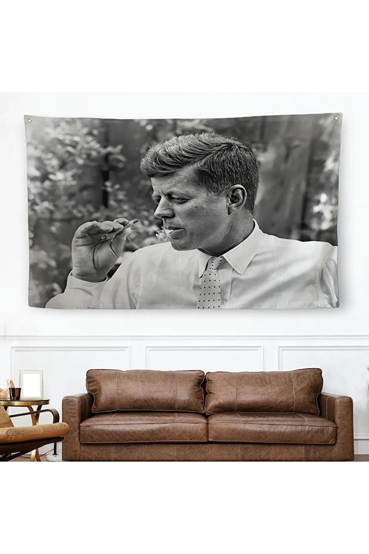 John F. Kennedy Duvar Örtüsü-Halısı-6588