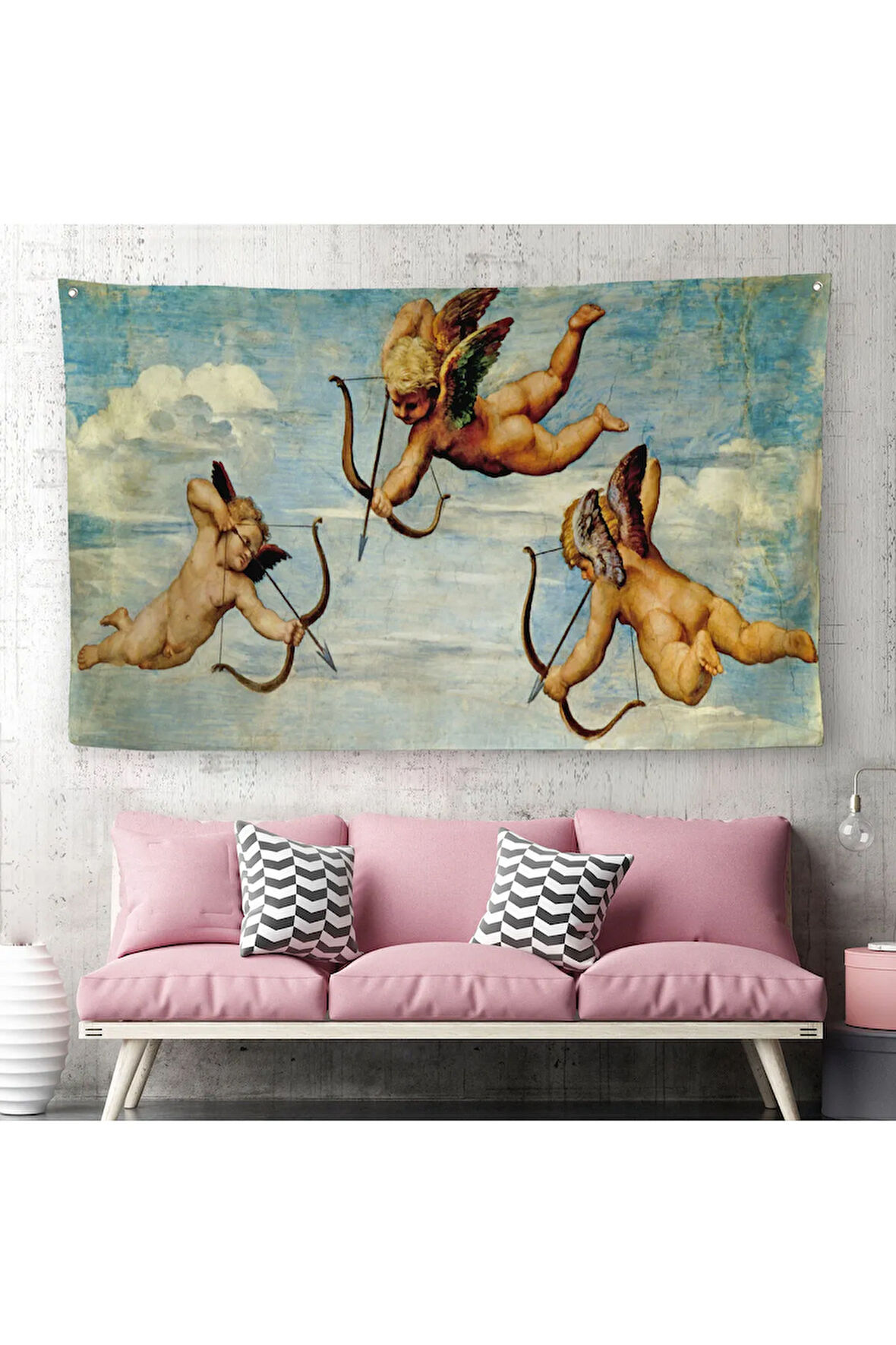 The Triumph of Galatea Detail Duvar Örtüsü-Halısı-6634