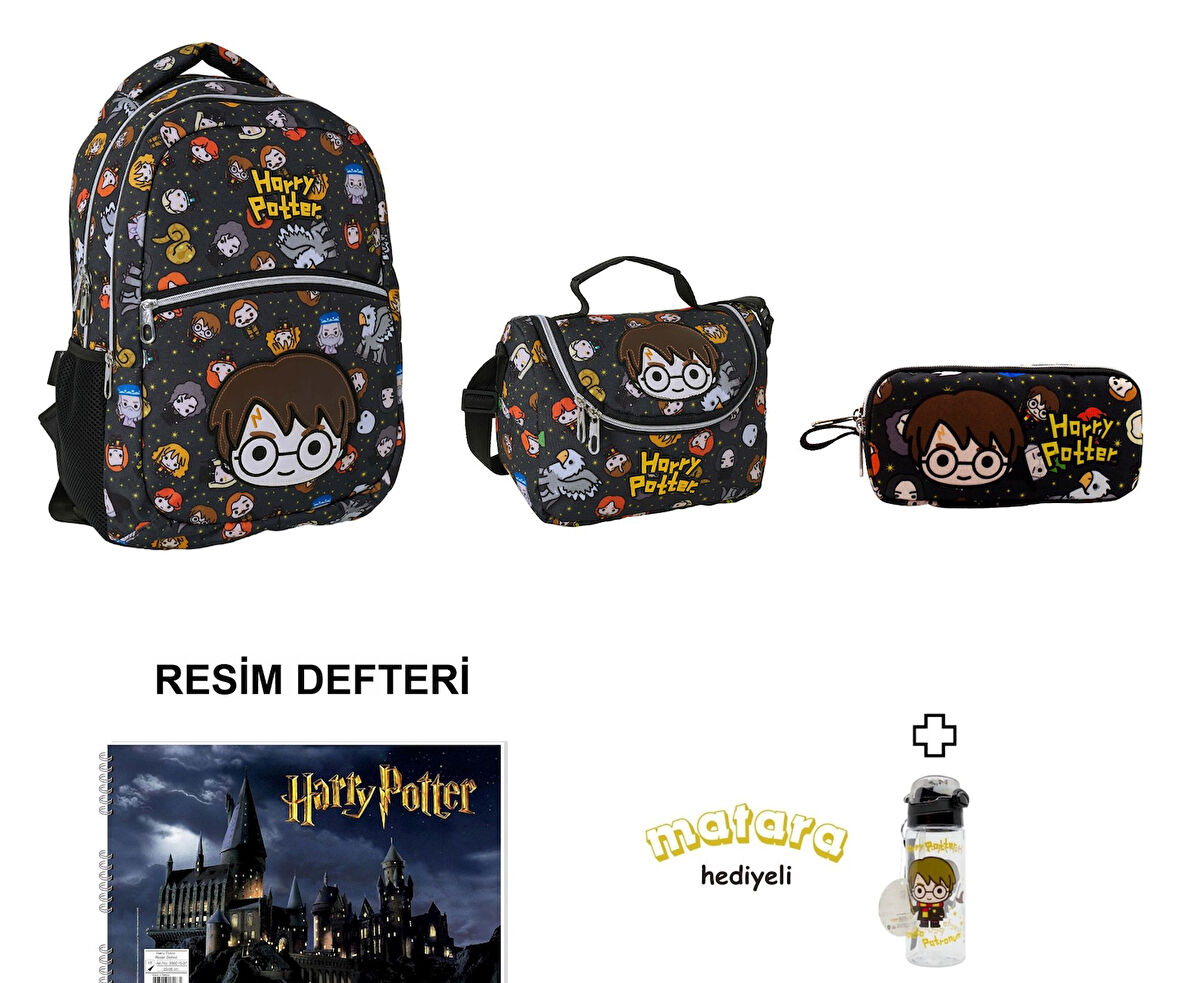Harry Potter Okul Çantası  Seti