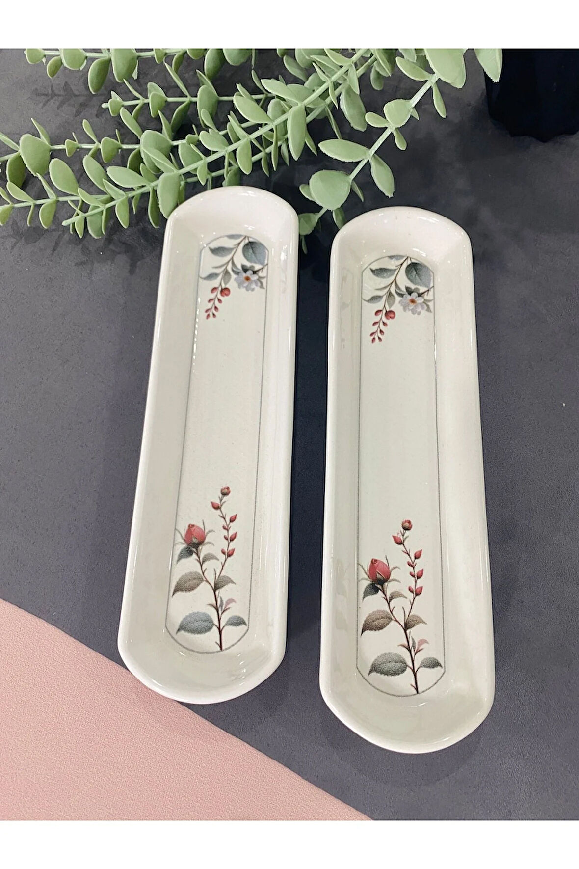 Hasbahçe model 2 Adet oval zeytinlik