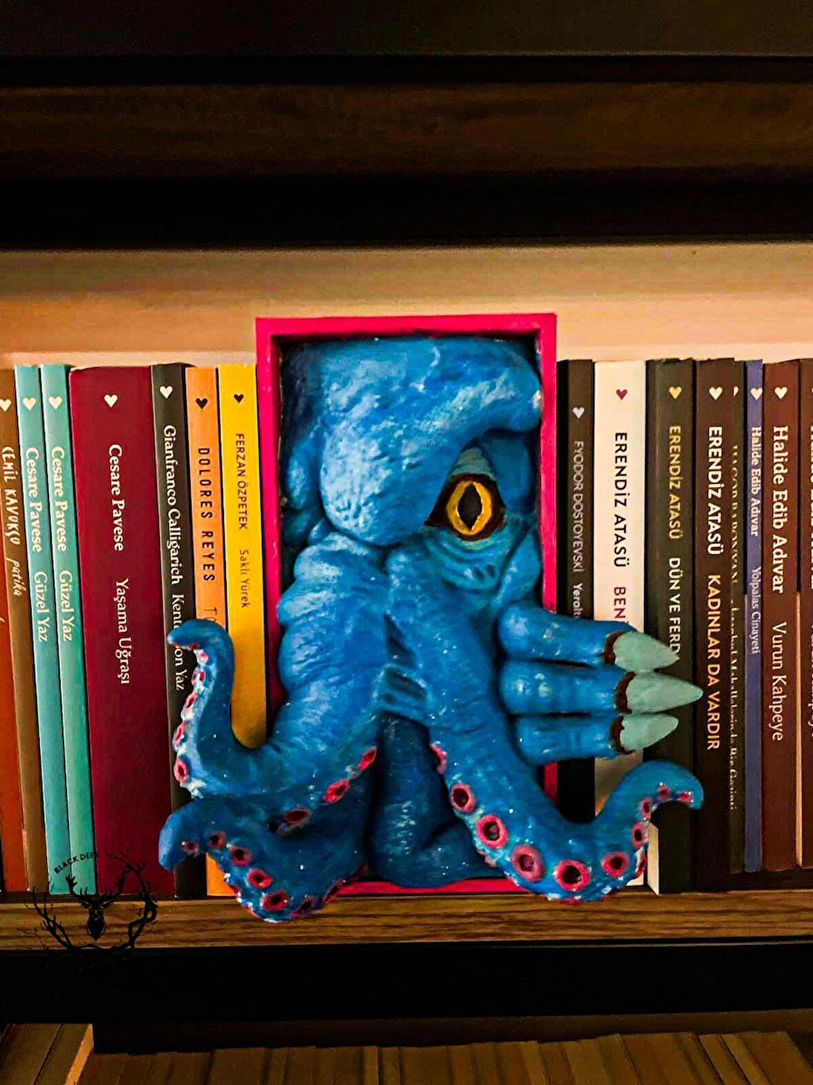 hayatvesanat Cthulhu / Kitaplık Figürü / Kitap Tutucu