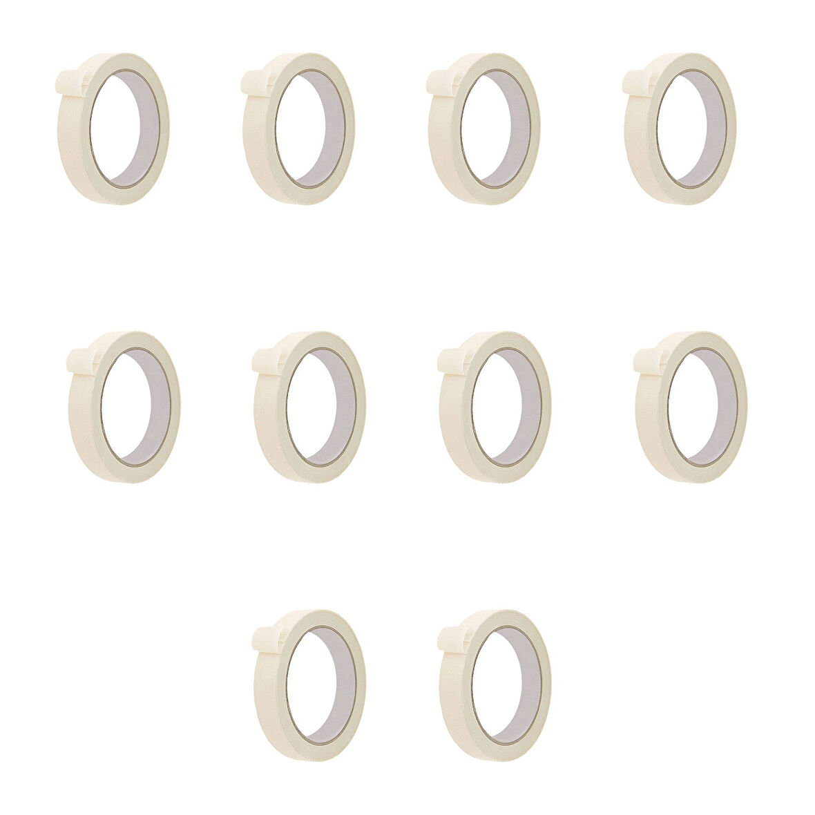 Omeyva Maskeleme Boya Boyacı Bandı - 22 mm x 20 Metre - 10 Adet