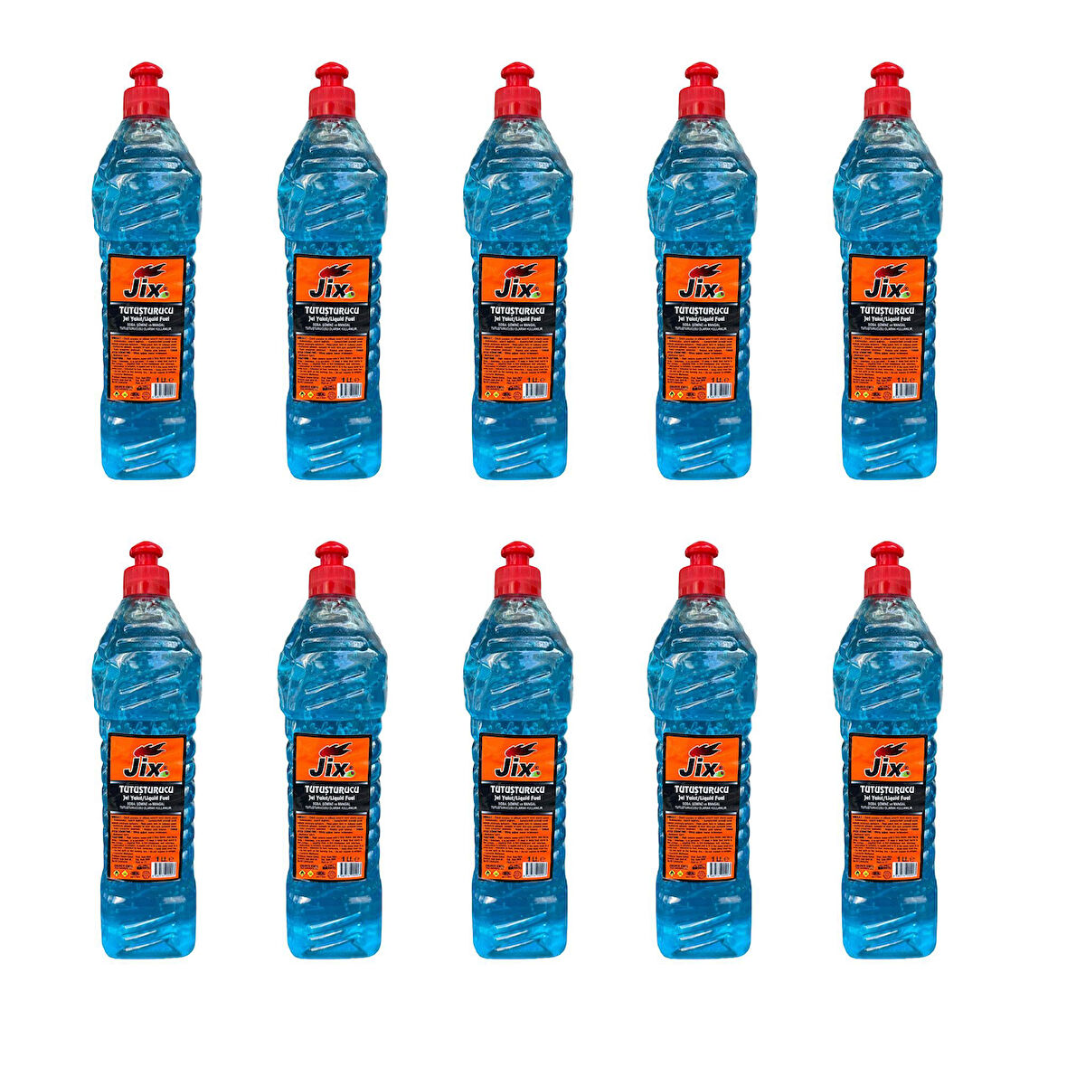 Jix Jel Yakıt / Reşo Yakıt - Semaver Çaydanlık Altı Isıtıcı Mangal Soba Tutuşturucu -1 Lt. - 10 Adet