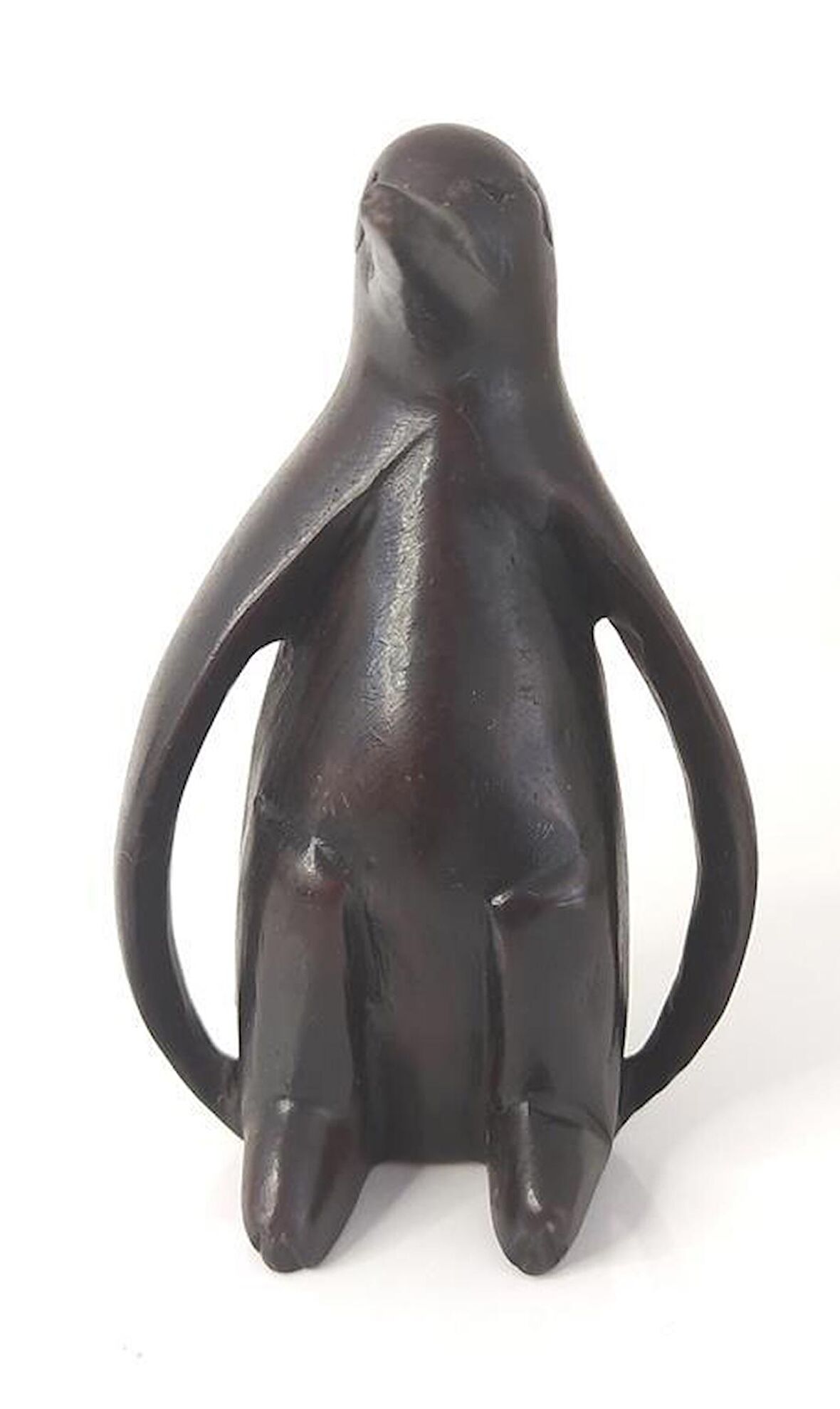 Reçine Penguen Biblo Heykel Dekoratif Tasarım Masa Üstü Dekor Süs