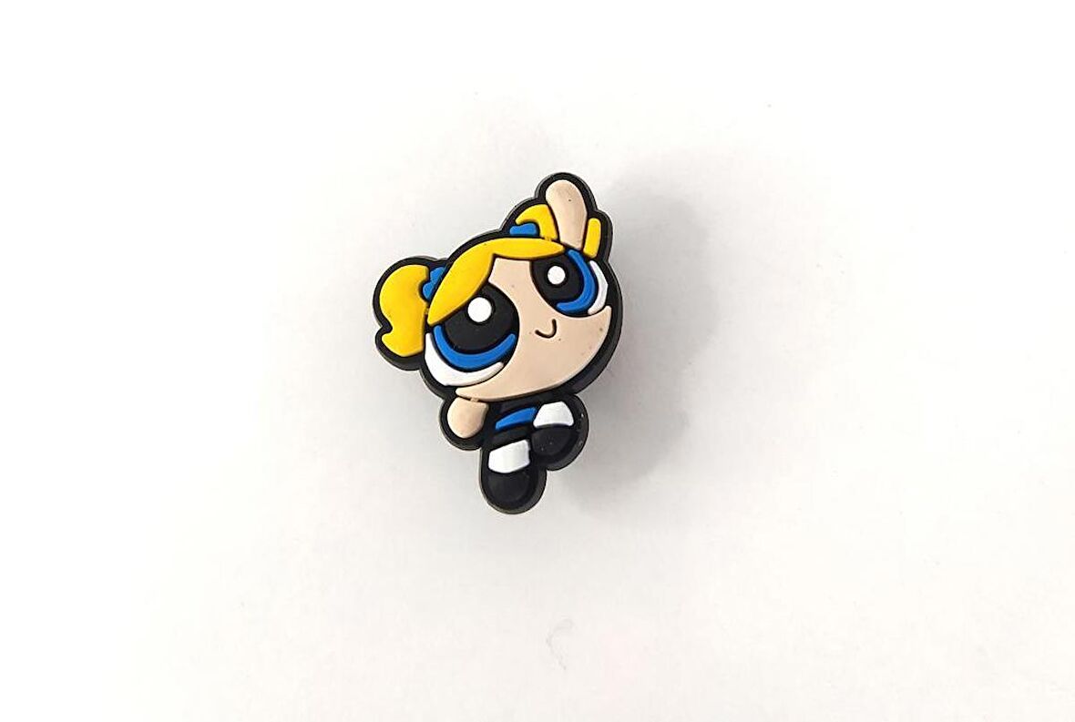 Silikon Powerpuff Girls 1 Adet Tekli Terlik Süsü Aksesuar