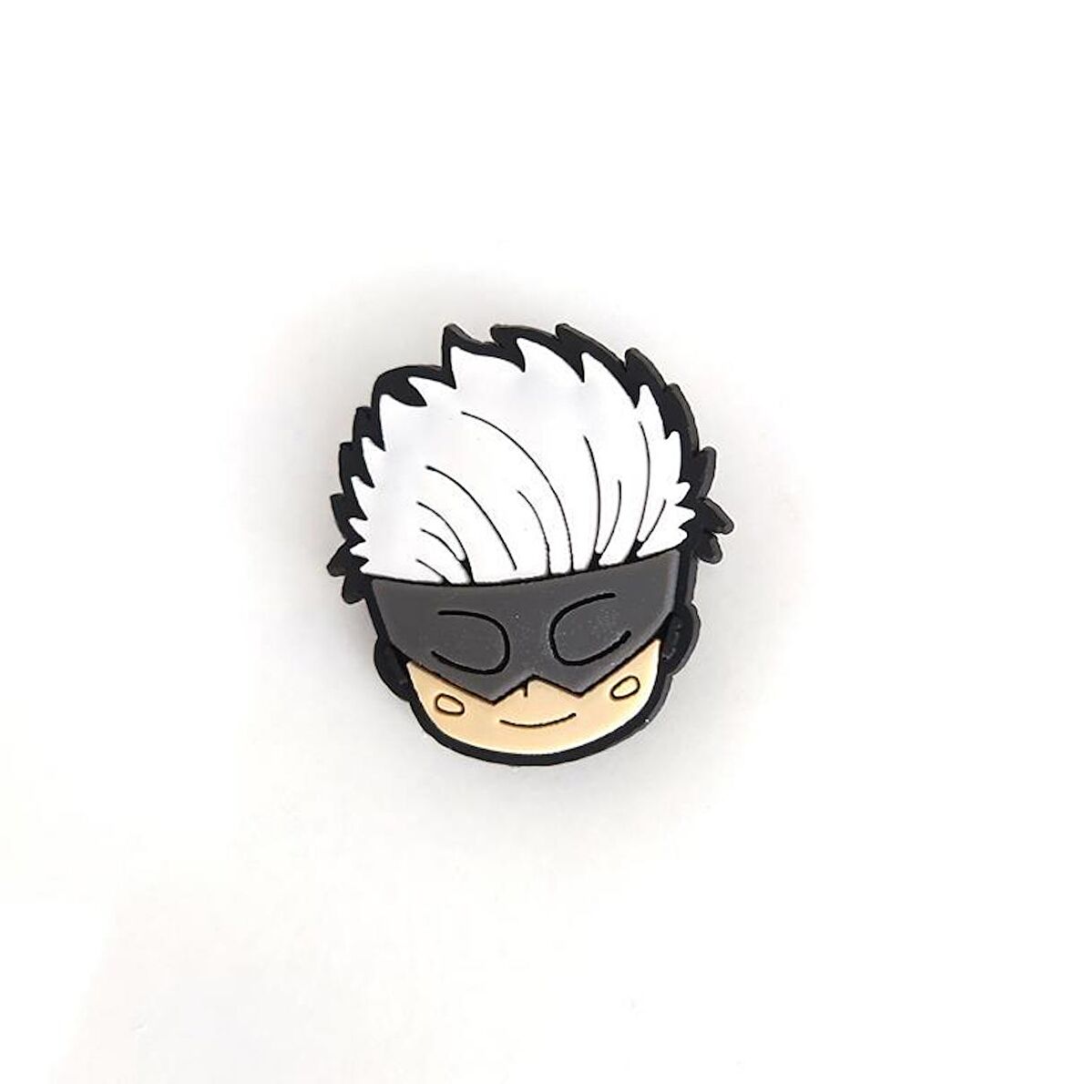 Naruto Kakashi Terlik Ayakkabı Süsü Silikon Kız Erkek Aksesuar 1 Adet Hediye  