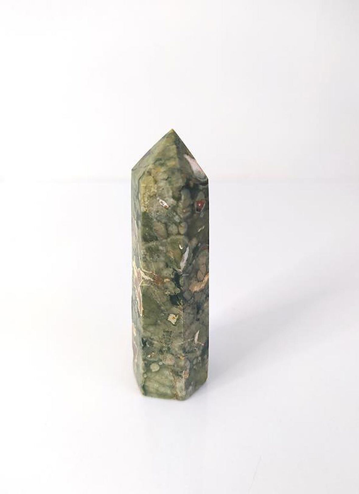 Doğal Değerli Casper Taşı Piramit Kütle Dikit Nokta Şifa Taşı Çakra Ev Dekorasyon  Hediye