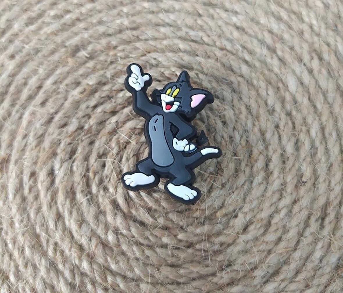 Terlik Ayakkabı Sandalet Süsü Kedi 1 Adet Silikon Kız Erkek Aksesuar 