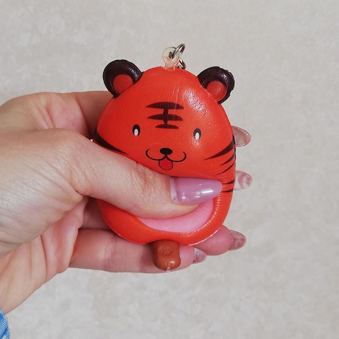 Anahtarlık Çanta Araba Süsü Squishy Dondurma Eğlence Hayvan Figür Sukuşi