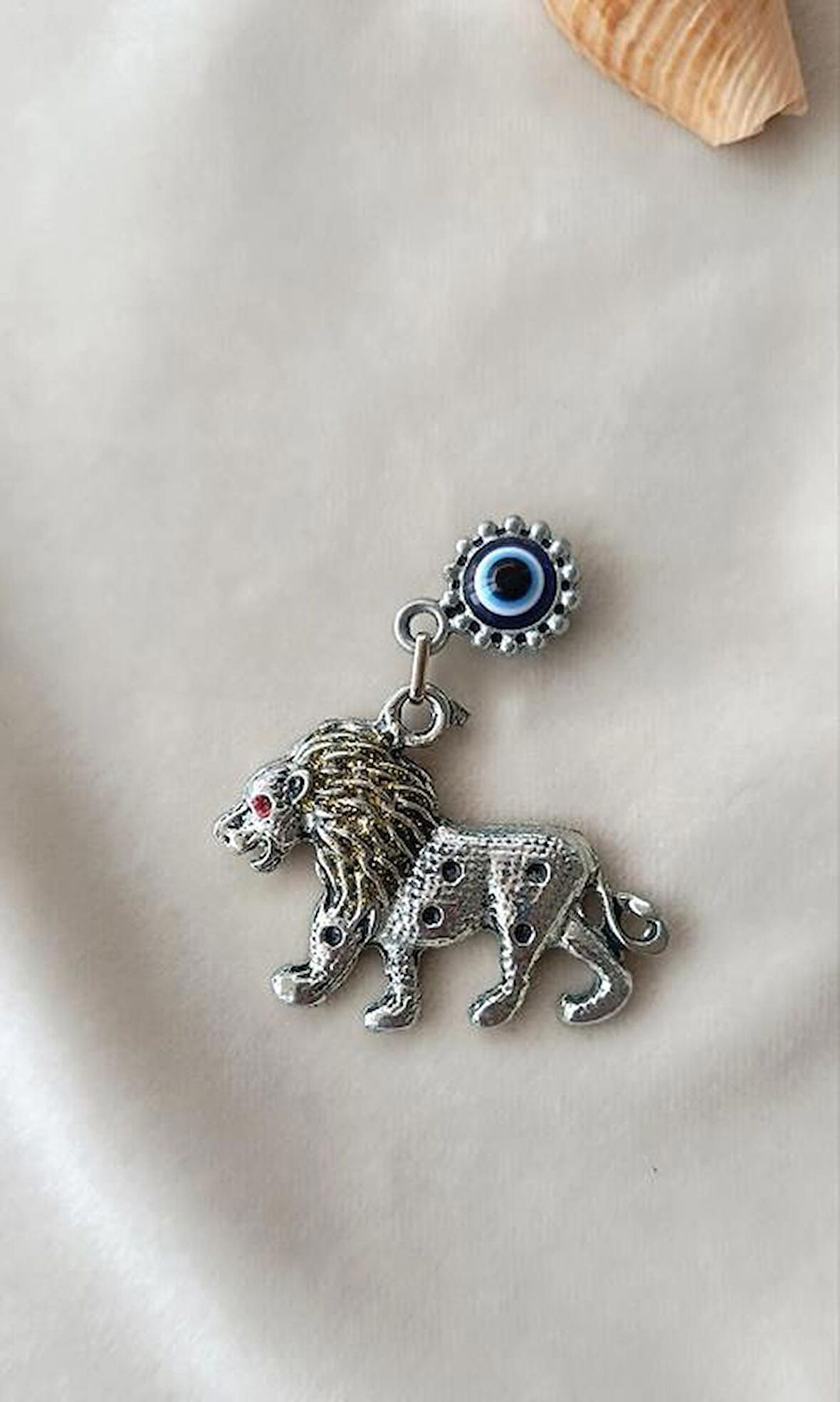 Magnet Aslan Metal Hayvan Mıknatıslı Buzdolabı Süsü 