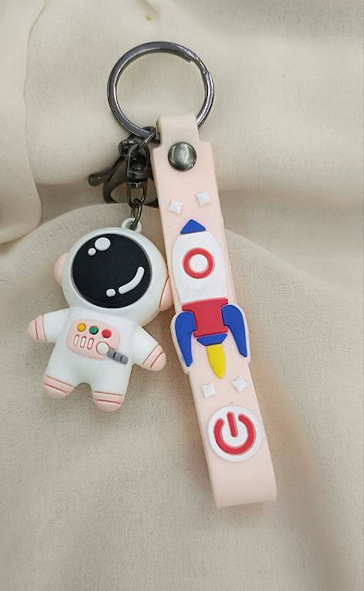 Anahtarlık Astronot Space Araba Çanta Cüzdan Süsü