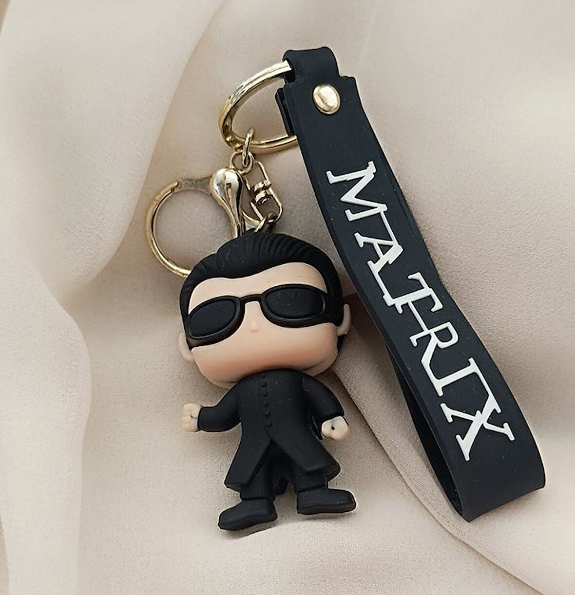 Matrix Anahtarlık Silikon Kartlık Karvizitlik Oyuncak Çanta Süsü
