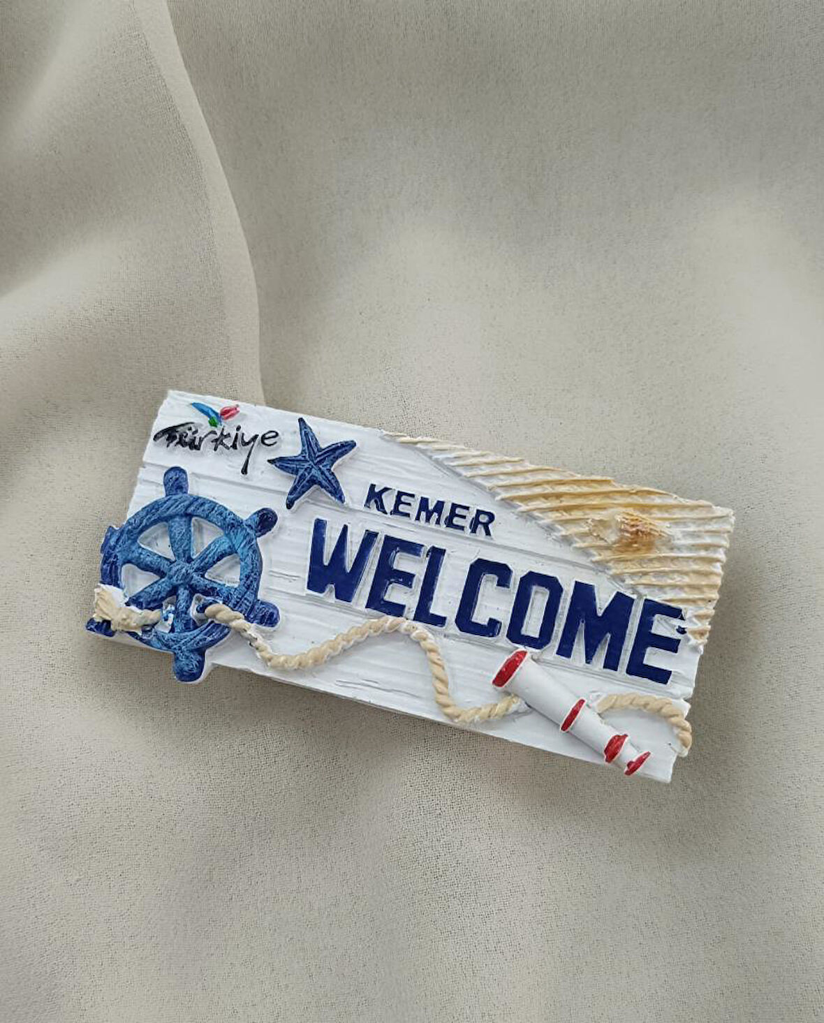 Magnet Dümen Yıldız Dürbün Halat Mıknatıslı Buzdolabı Süsü           