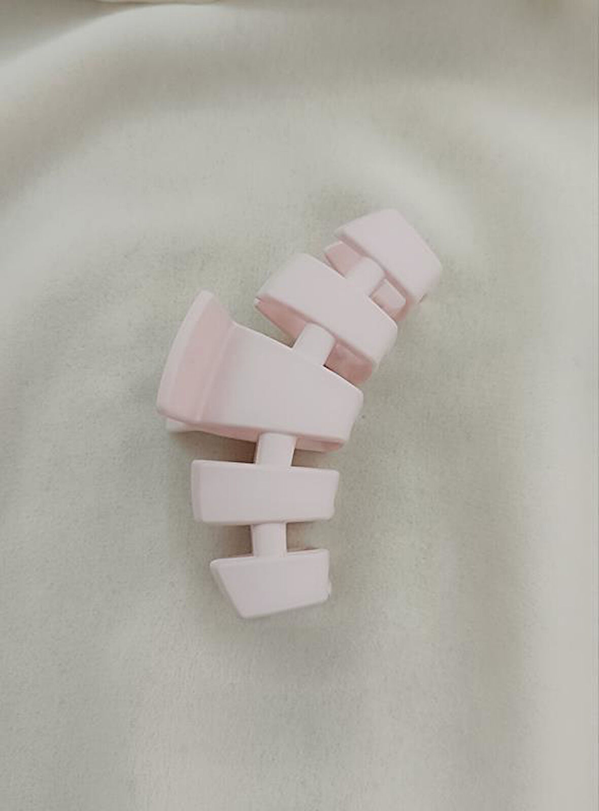 Mandal Toka Saç Aksesuarı 9 cm İthal Ürün Saç Tokası Renk Açık Pembe