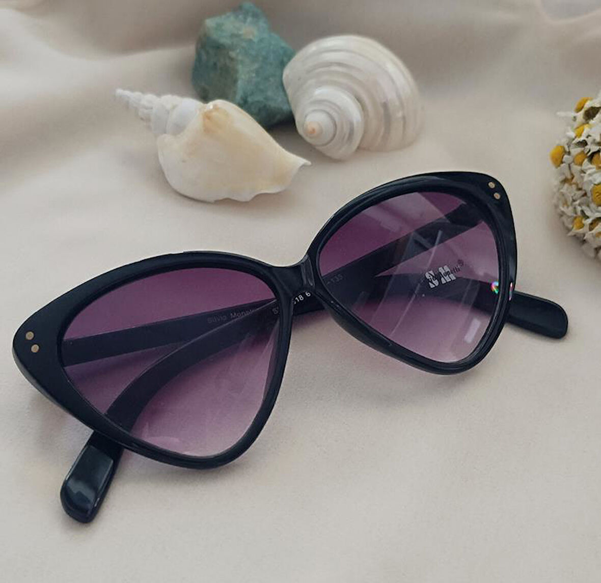 Silvio Monetti SM-8018 UV400 Kadın Güneş Gözlüğü Kutusunda