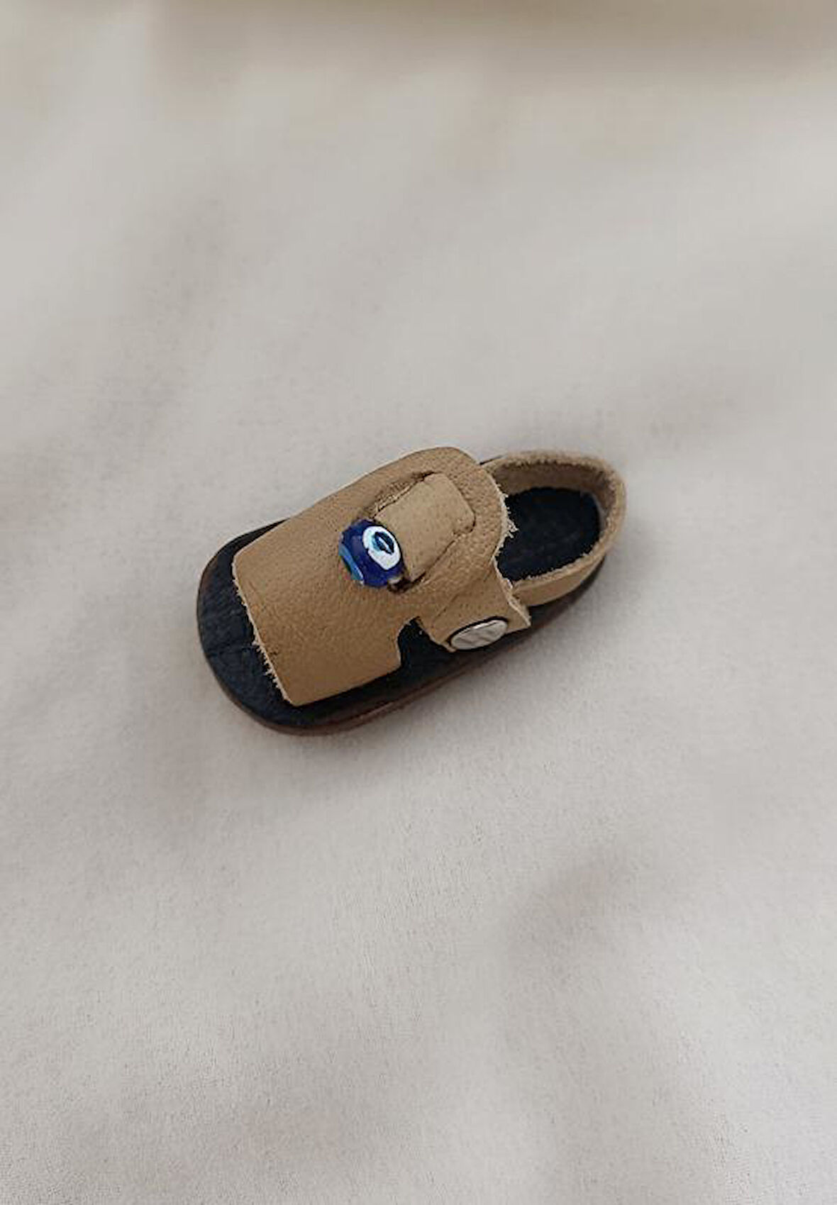 Magnet Deri Sandalet Terlik Mıknatıslı Magnet Buzdolabı Süsü