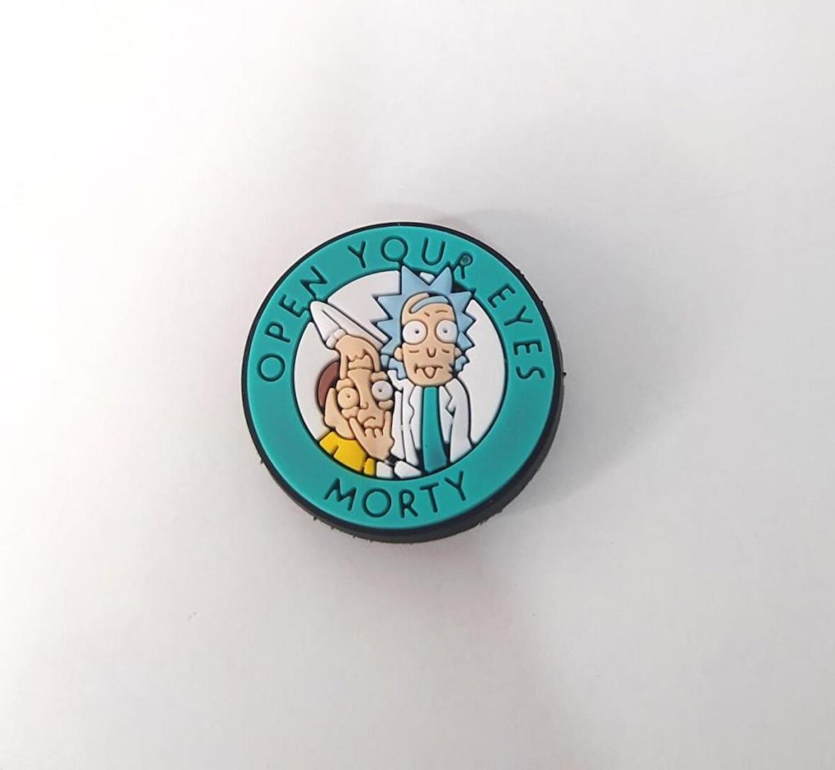 Terlik Ayakkabı Sandalet Tokası Silikon Rick And Morty 1 Adet Tekli Terlik Süsü 