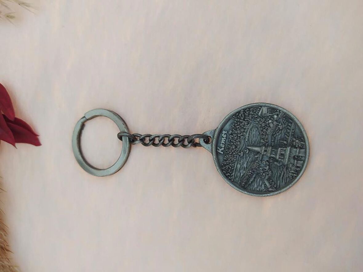 Hdmarketim  Anahtarlık Kemer Yazılı  Metal Anahtarlık