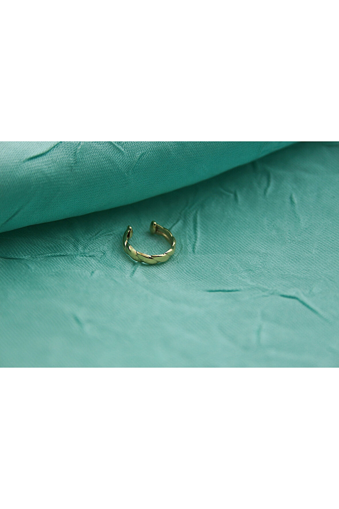 Altın Earcuff  Küpe