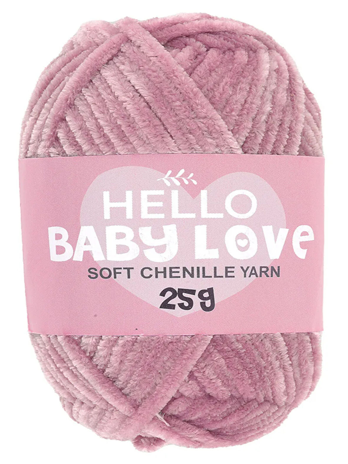 Hello Baby Love Şönil Kadife Punch İpliği 25 gr BL218